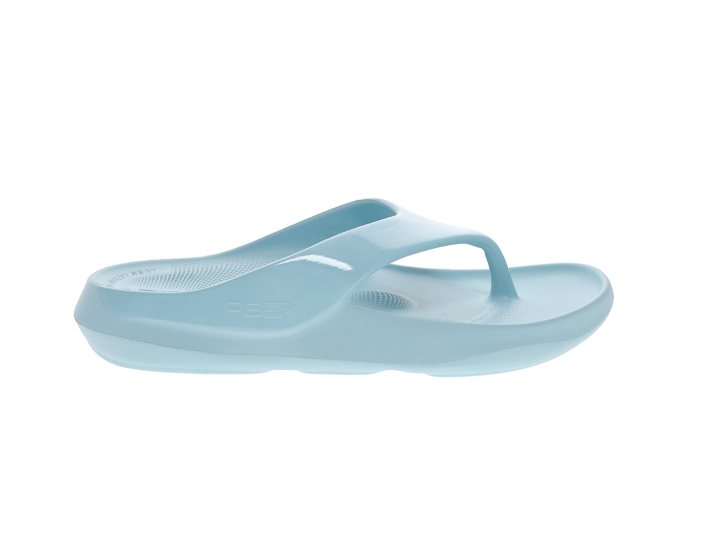 PB5Star W's PB5 Après Sport flip flop in light blue, casual sandals for everyday wear