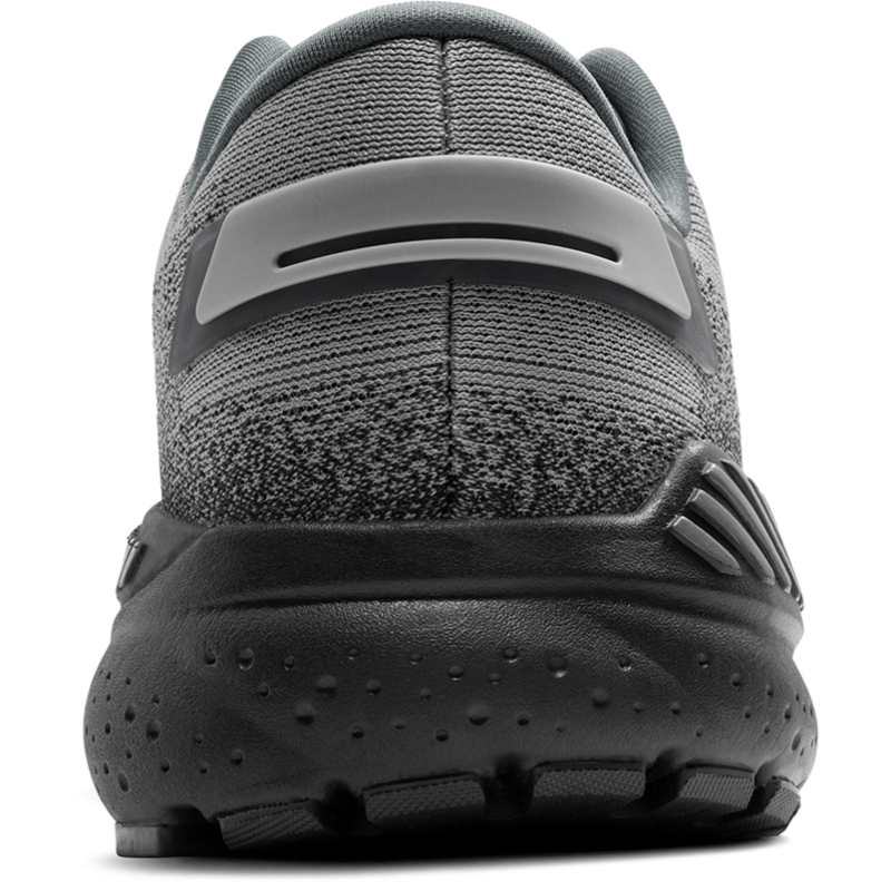Brooks Beast GTS 24 men's athletic shoes, gray knit upper with black outsole