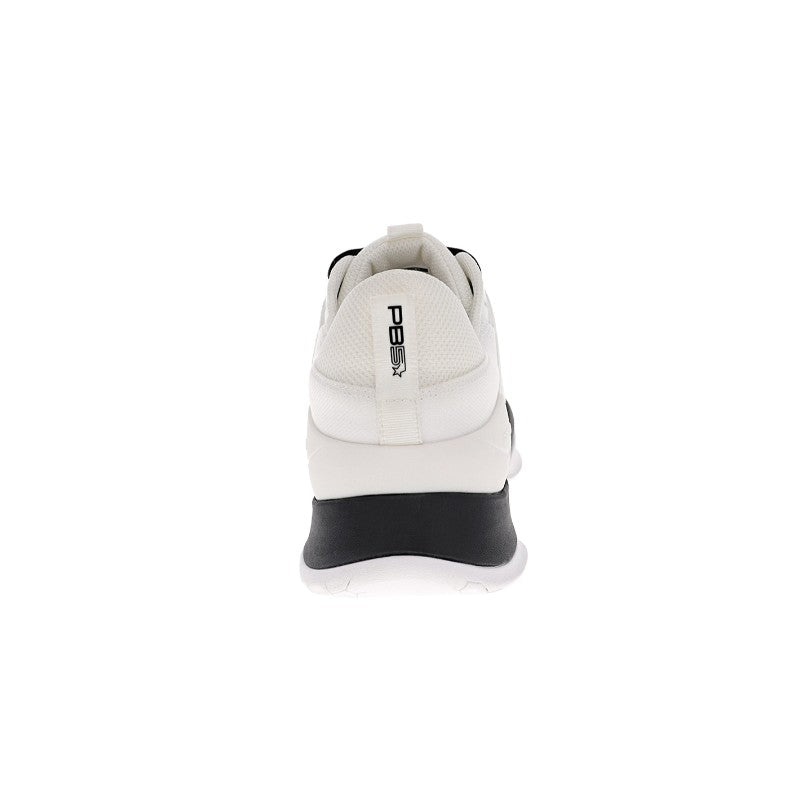 Athletic shoes PB5Star M's PB5 Court2 in white with black sole and heel logo placement