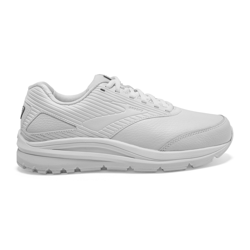 Brooks Addiction Walker 2 women's athletic shoes in white leather