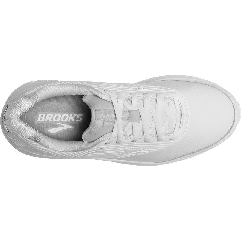 Brooks Addiction Walker 2 women's sneakers in white athletic footwear