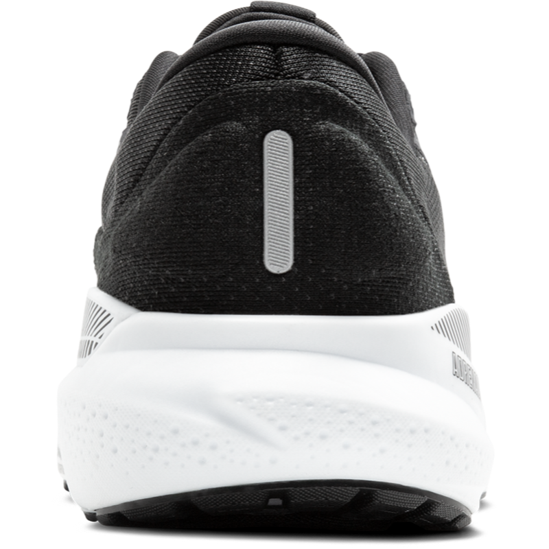 Brooks Adrenaline GTS 24 athletic shoes in black with white midsole