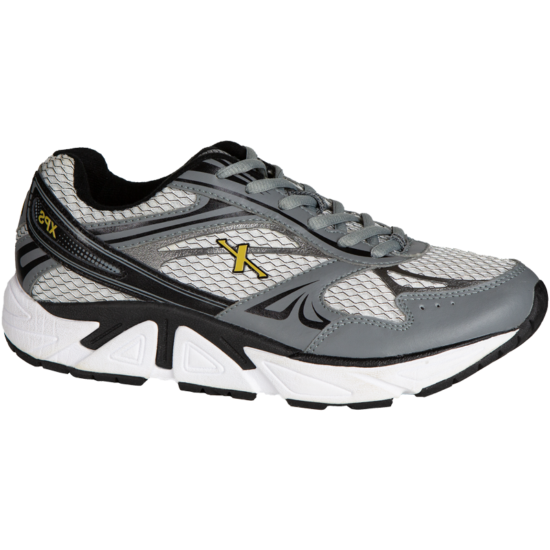 Xelero Genesis XPS: Men's Mesh Gray, Gold, and Black