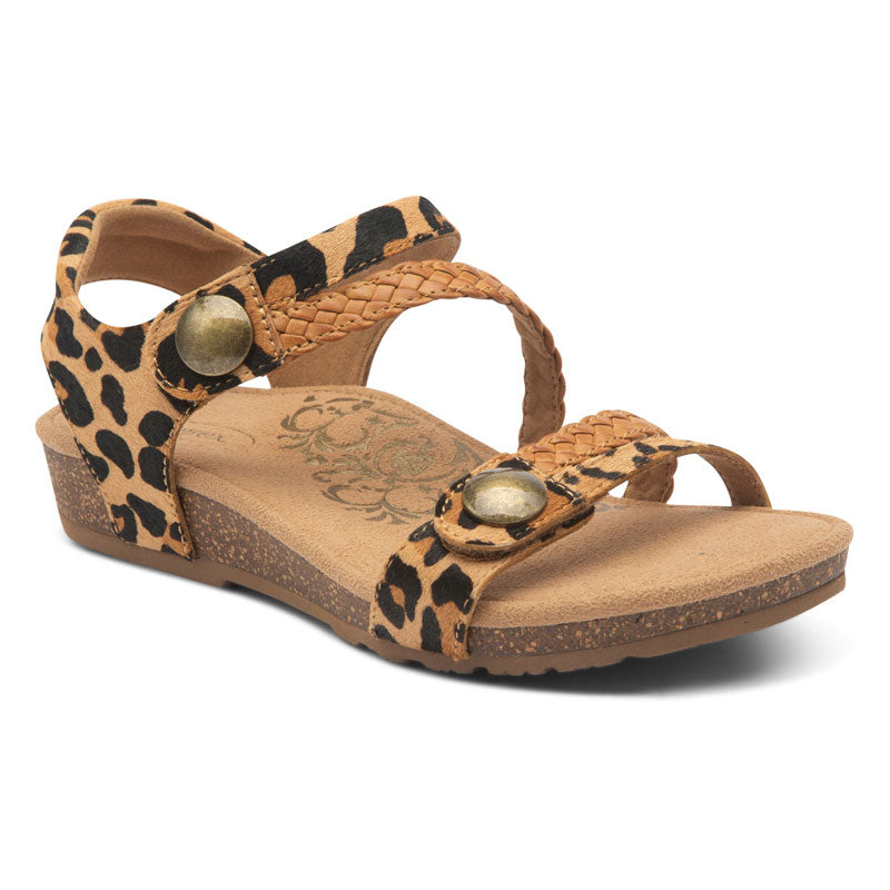 Aetrex Jillian: Women's Sandal Leopard