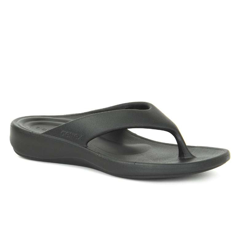 Aetrex Maui Flips: Women's Black