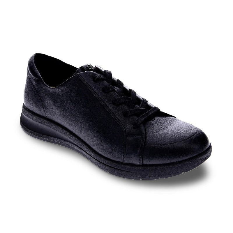 Revere Athens : Womens Casual Shoes Black Right Sound Foot View
