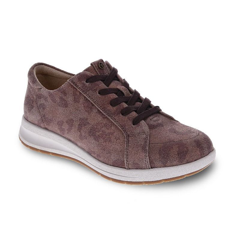 Revere Athens : Womens Casual Shoes Cognac Camo Right Side Front View