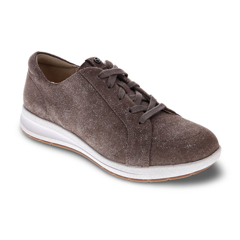 Revere Athens : Womens Casual Shoes Rusty Metallic Right Side Front View