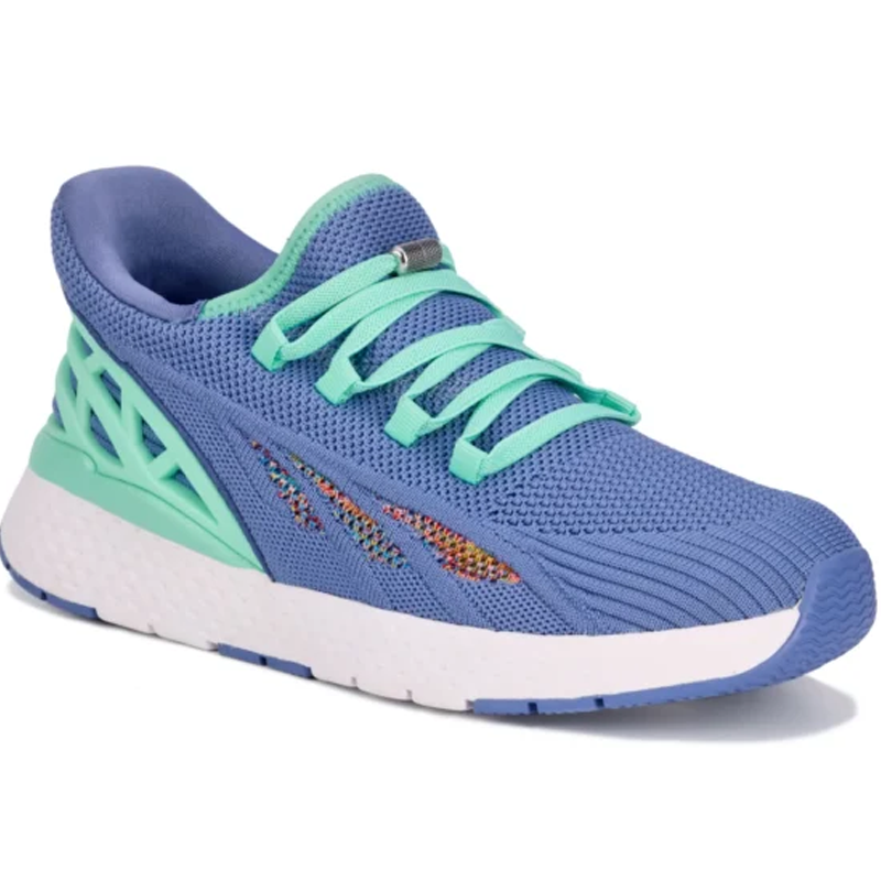 Drew Halo Women's Step-In Sneaker - Blue Mesh Combo