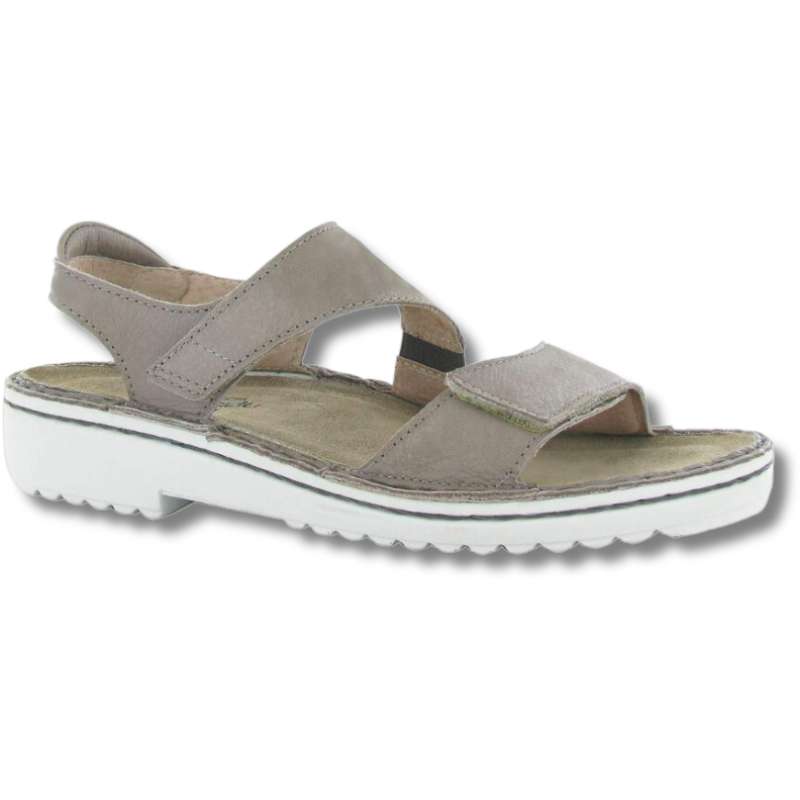 Naot Enid - Low Scandinavian: Women's Casual Sandals Soft Stone Right Side Front View
