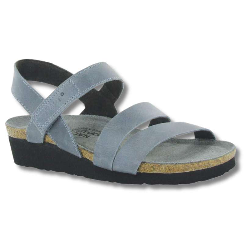 Naot Kayla - Elegant : Women's Casual Sandals Vintage Slate Right Side Front View