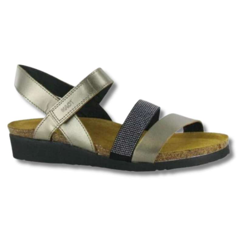 
                  
                    Naot Krista - Elegant: Women's Casual Sandals Pewter Right Side Front View
                  
                