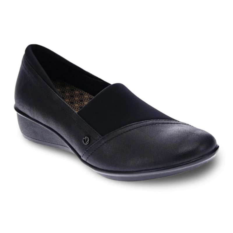 Revere Naples : Women's Casual Shoes Onyx Right Side Front View