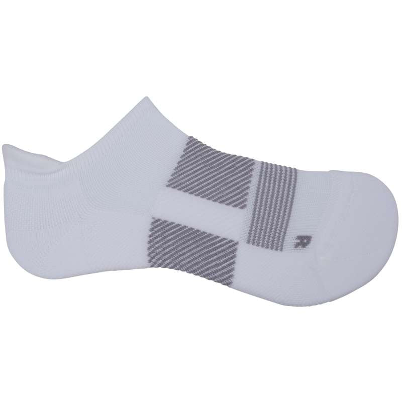 Stridewell Arch Assist : Socks White Right Side View