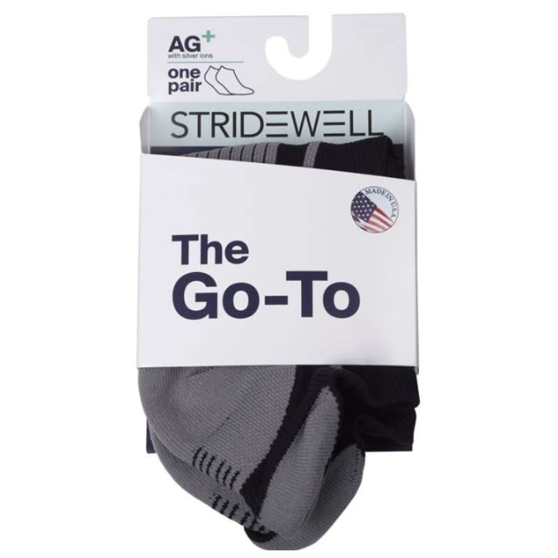 
                  
                    Stridewell Go-To Sock: Unisex Black Box
                  
                