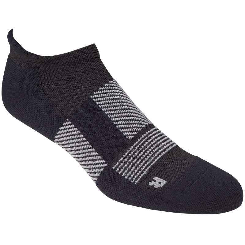Stridewell Skinny : Socks Black Right Side View