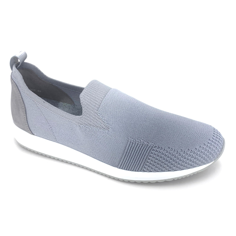 Ara Leena 2 grey slip on sneaker right side view