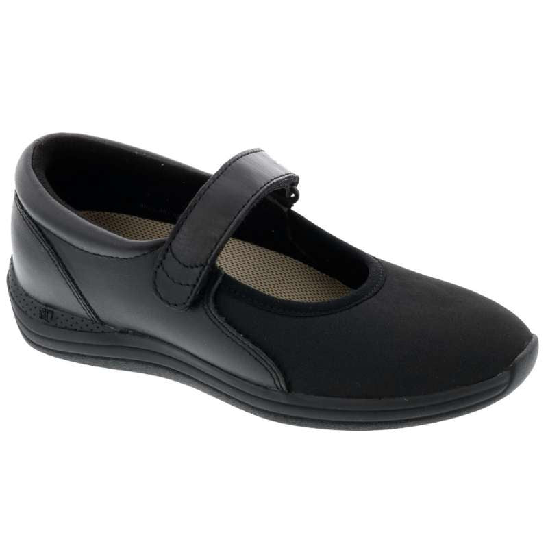 Drew Magnolia : Women's Casual Shoes Black Right Side Front View